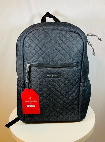 Vera Bradley Medium Backpack Black NWT 