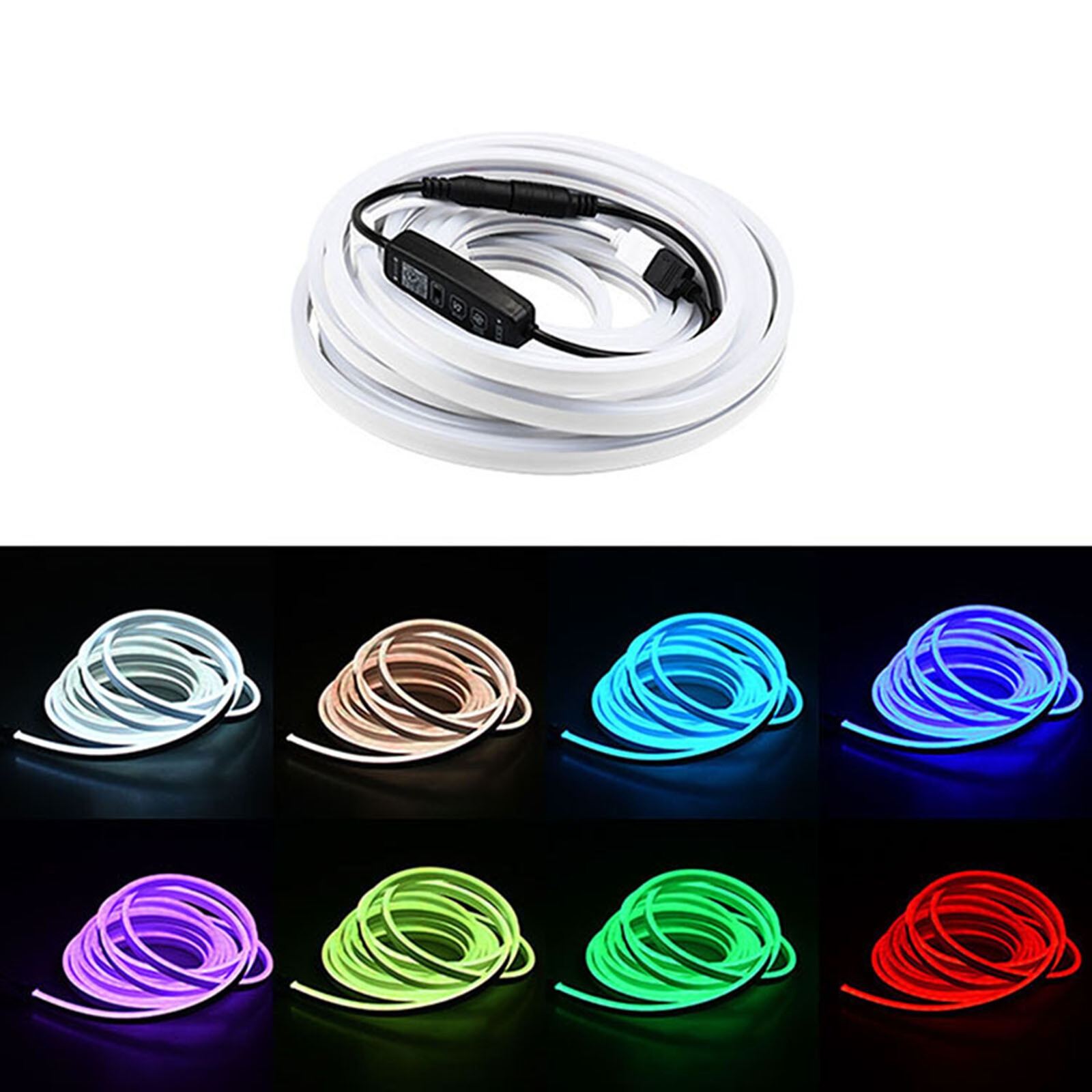 For Tesla Model 3 X S Y Accessories Front Trunk LED Frunk Light Strip RGB Lights