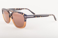 Tom Ford GERRARD 776 56E Dark Havana / Brown Sunglasses TF776 56E 56mm