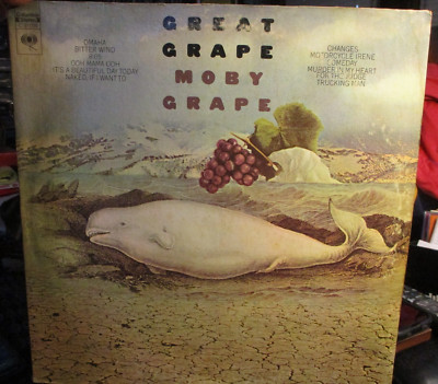 1971 MOBY GRAPE Great Grape US LP Columbia C 31098 Psych Rock VG+/VG+
