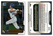 2015 Bowman Chrome Prospects #BCP10 Logan Moon Kansas City Royals