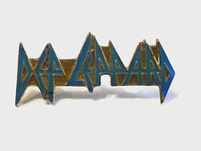 Vintage 80s Def Leppard Pin