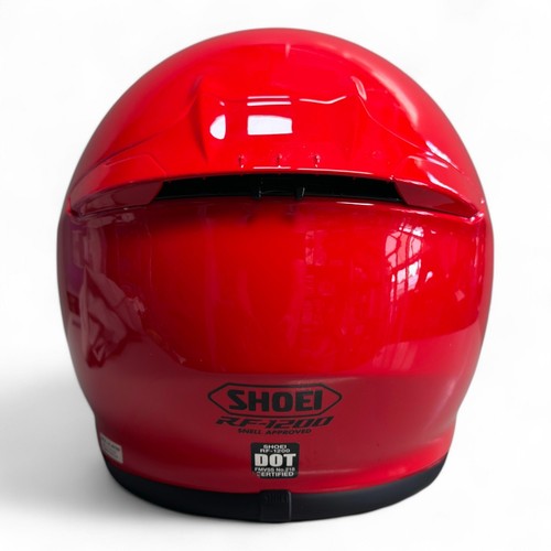 Casco SHOEI RF-1200 Rojo Brillante TALLA GRANDE con Visera Pinlock EVO - Imagen 10 de 18