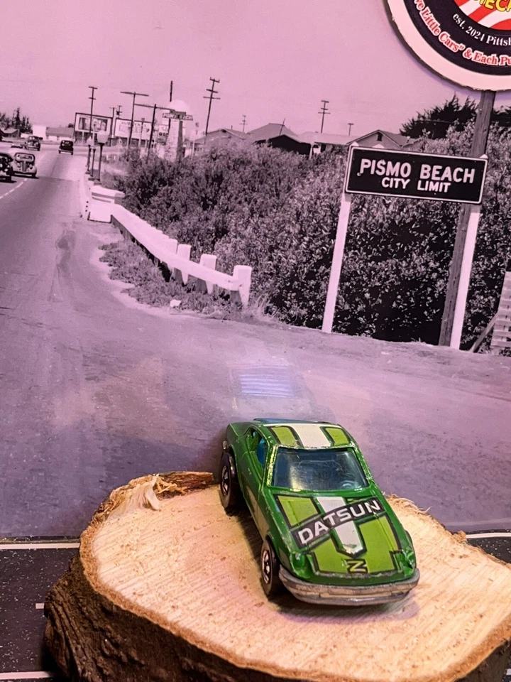 Hot Wheels Blackwalls 1976 Datsun Z Whiz 1:64 EX Cond Green Diecast - Image 3 of 4