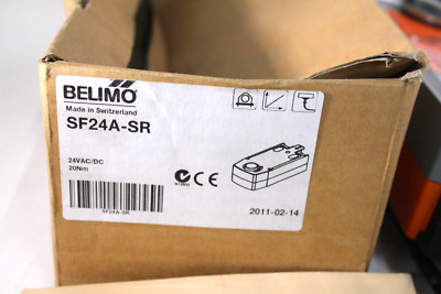 BELIMO ACTUATOR SF24A-SR 24V AC/DC 50-60HZ NOS incompleet