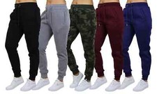 Women's Soft Fleece-Lined Jogger Pocket Sweatpants  Sizes S-2X  NWT Free Shipp