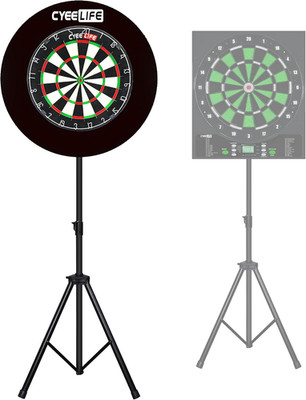 Cyeelife Dartboard Stand, Professional Portable Tripod Dartboard Travel Stand, B