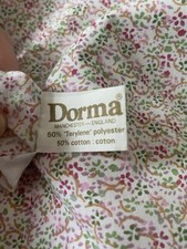 Vintage DORMA Polibawełna Poszewka na kołdrę Lata 80-te Podwójna