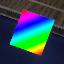 Ultra Precision Nano Engraving PET Trasmission Diffraction Grating 50x45mm