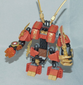 LEGO Ninjago Set 70500 Kai's Fire Mech with Minifigures & Instructions