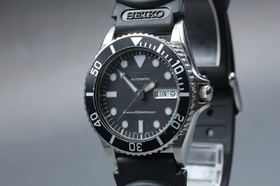 skx023 7s26 0050 seiko 自動巻 Seiko Black Unisex Adult Watch - SKX023 for sale online | eBay