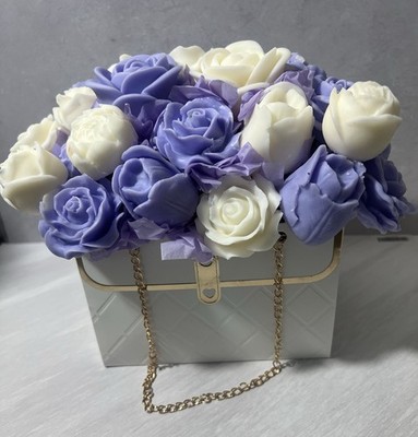 Wax Melts-Beautiful Handmade Wax Melt Flower Bouquet    Scented Home Fragrance