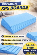 Xps Floor Insulation Boards High Density panels Underlay 400kPa 6mm thick