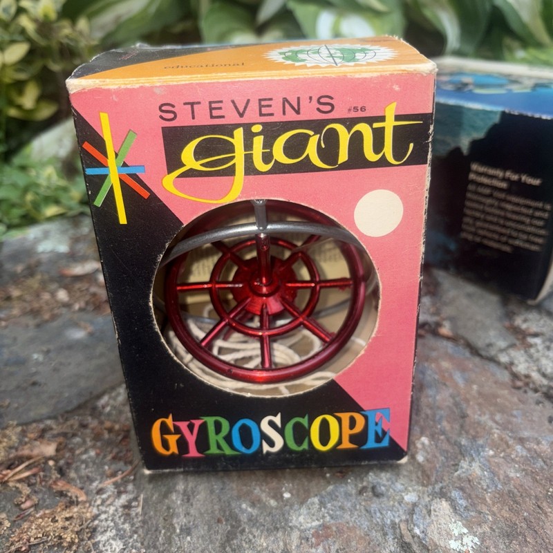 VINTAGE 1963 STEVENS GIANT GYROSCOPE