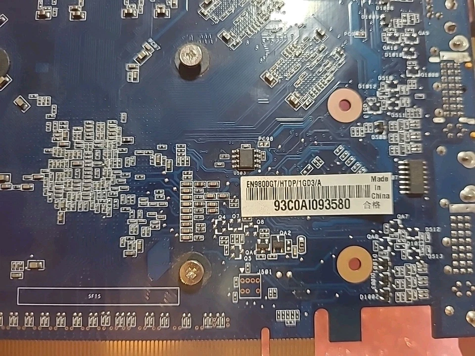 1GB Asus nVidia GeForce 9800GT Dual DVI GDDR3 PCI-e Vintage Graphics Card - Image 3 of 3