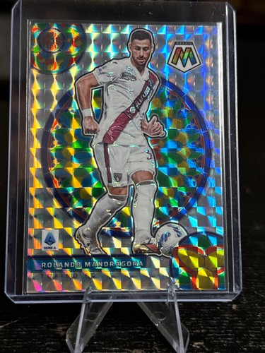 Panini Mosaic Serie A 2021/22 Rolando Mandragora Stained Glass