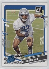 2023 Panini Donruss Rated Rookie Brian Branch #328 pi4