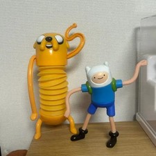 Adventure Time Pin & Jake Happy Meal Set - Used, Complete, Movable Parts