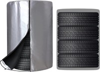 Reifentasche Wasserdicht Staubdicht FüR 4 Reifen 14-18 Zoll 210D Oxford Silber