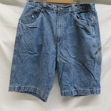 Vintage Karl Kani Jeans Carpenter Shorts Men  s 38 Stripes Baggy Skate 2Pac Y2K