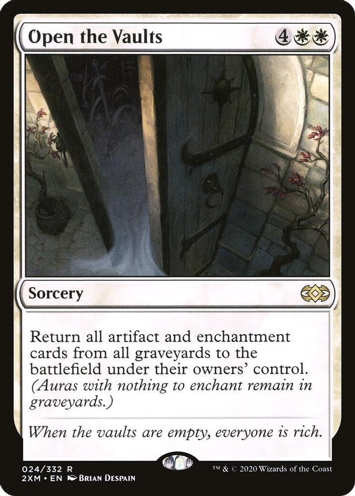 2020 Magic: The Gathering: Double Masters - Open the Vaults (#24, R, Near Mint)