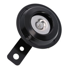 Horn / bike signal metal black 12V 70 mm diameter 105db