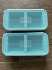 Souper Cubes 2 Cup Silicone Freezer Mold with...
