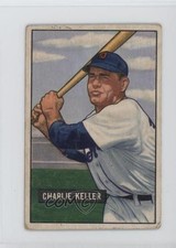 1951 Bowman Charlie Keller #177 0z0n