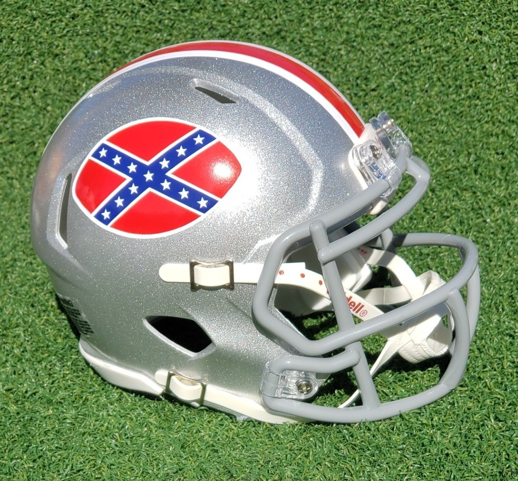 UNLV REBELS 1960s THROWBACK TRIBUTE FOOTBALL MINI HELMET