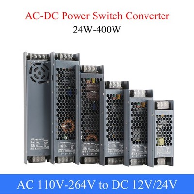 Schaltnetzteil Transformator AC110V/220V auf DC 12V/24V Adapter für LED-Streifen