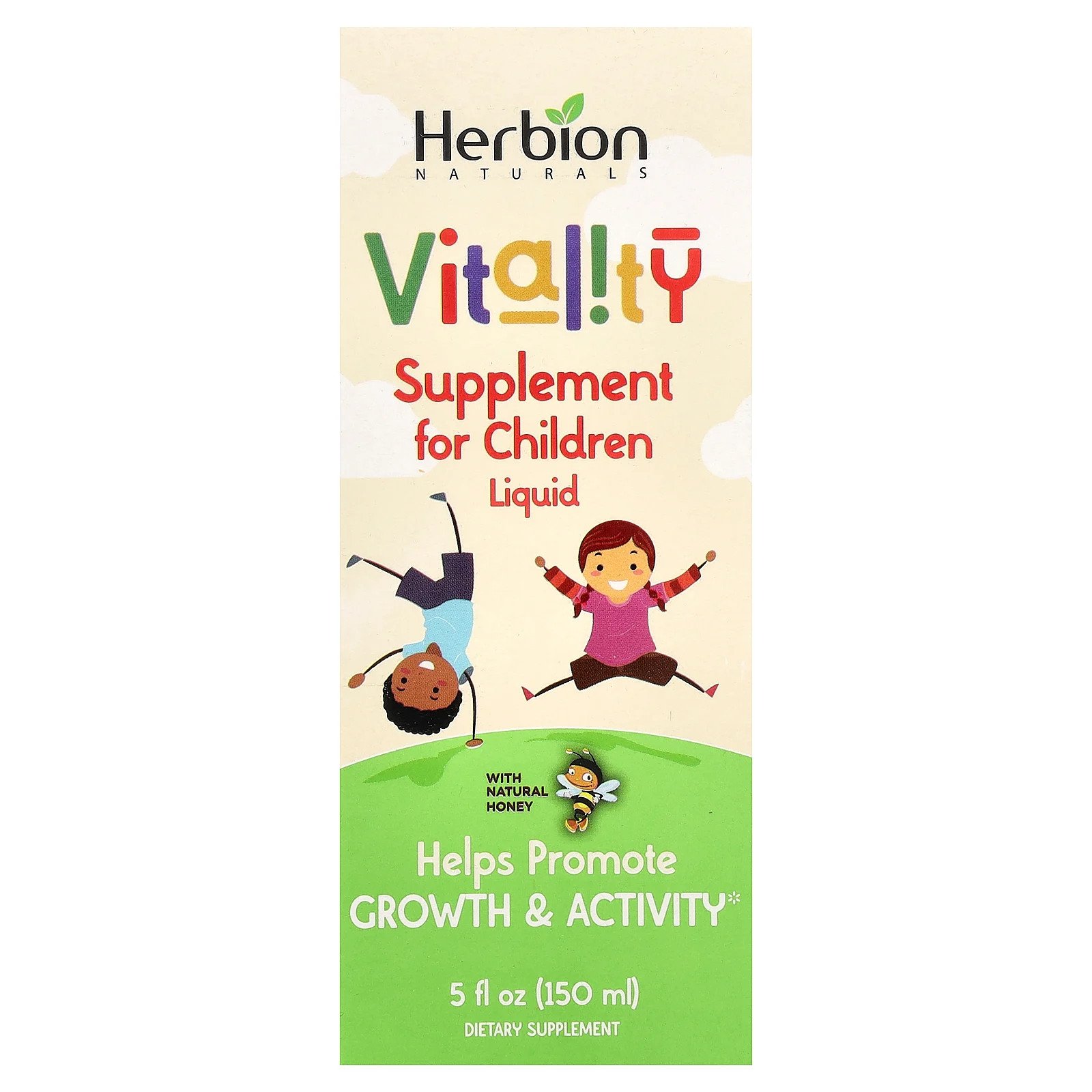Витаминная добавка для детей с натуральным медом 5 жидких унций 150 мл 3190₽