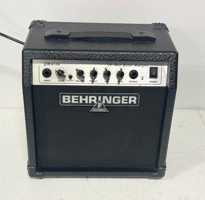 Behringer GMA106 10-Watt Guitar Amplifier | Tested/Working | A++ Shape