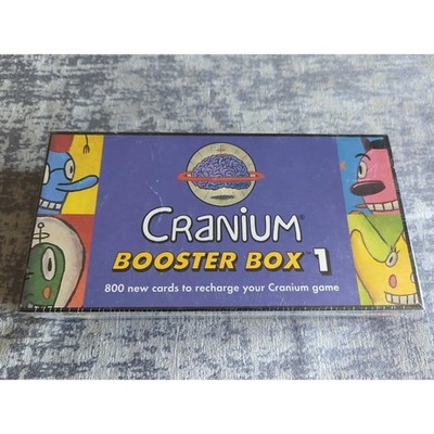 Cranium Booster Box 1 Expansion Pack 800 Sealed Cards New Sealed