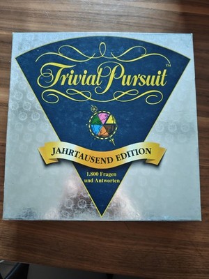 Trivial Pursuit Jahrtausend Edition Brettspiel Gesellschaftsspiel 90er Quizspiel