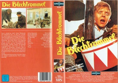 (VHS)  Videokassette - Die Blechtrommel -  Mario Adorf,  David Bennent  (1979) - Bild 1 von 2