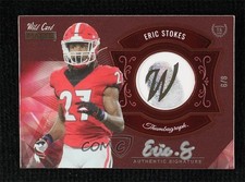 2021 MATTE ThumbAgraphs Chase Red - Nameplate 6/8 Eric Stokes #MTA-20 Auto 1m1a