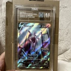 Mewtwo V Pokémon GO 2022 Ultra Rare Alternate Art Holo #072/078 TAG Graded 8.5