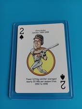 Chris Hoiles Card Baltimore Orioles Hero Decks Playing Card Baseball Card Rare