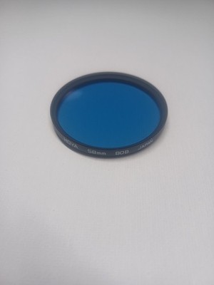 Hoya 58mm. 80A Blue Screw On Filter