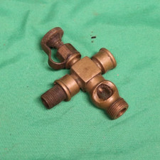 Antique Lunkenheimer Hit Miss Brass Drip Oiler Sight Feed Steam Engine Brass Era