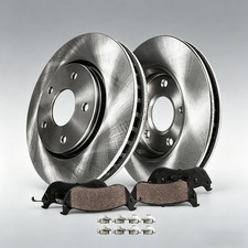 11.65 296mm Front Disc Rotors Ceramic Brake Pads For 2007-2013 Nissan Altima
