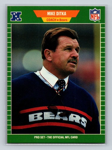 Mike Ditka #53 1989 Pro Set card
