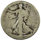 1921-D Walking Liberty Half Dollar 50c AG+ Key Date