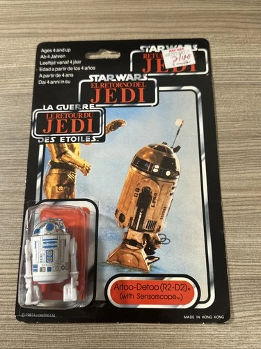 Star Wars Vintage Palitoy Tri-logo R2-D2 Sensor Scope 1983 New On Card