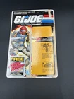 Vintage GI Joe ARAH 1987 Fast Draw V1 Uncut Full File Card Back Nice
