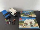 LEGO CITY Set (#60108) Van & Caravan - 100% Complete W/ Instructions
