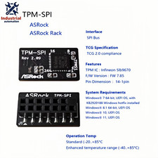 1PCS BRAND NEW TPM 2.0 Security Module For ASRock TPM-SPI Standard Edition