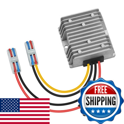 Mzhou 30-90V To 24V 20A 480W Dc-Dc Buck Converter Voltage Regulator - Heavy