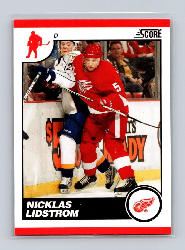 #195 Mike Modano, Detroit Red Wings 2010-11 Score Base