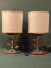 Due Lampade Da Comodino Vintage